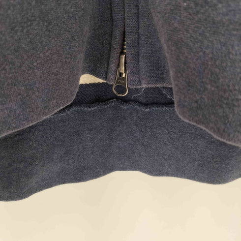 エディーバウアー Eddie Bauer ボーダー ダブルジッパー パーカー メンズ import:M