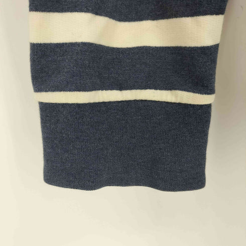 エディーバウアー Eddie Bauer ボーダー ダブルジッパー パーカー メンズ import:M