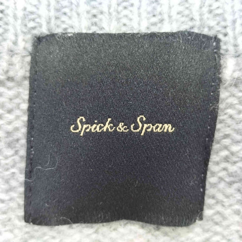 スピックアンドスパン Spick and Span ラグランロゴニットプルオーバー レディース