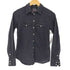 リーバイス Levis CLASSIC FIT ブラックデニムシャツ レディース JPN:XS