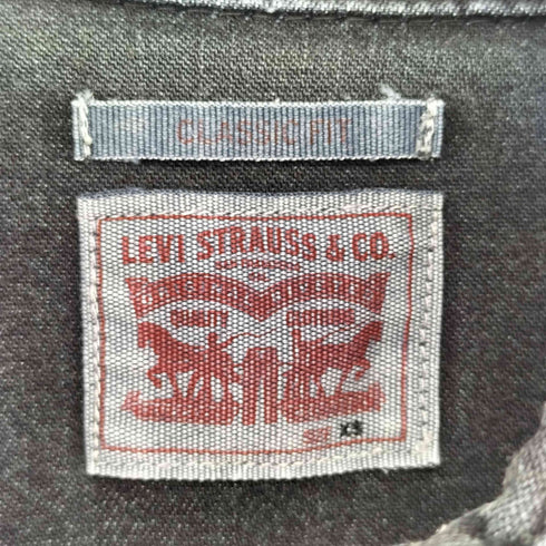 リーバイス Levis CLASSIC FIT ブラックデニムシャツ レディース JPN:XS