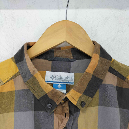 コロンビア Columbia バッファローチェック L/S ボタンダウンシャツ メンズ JPN:M