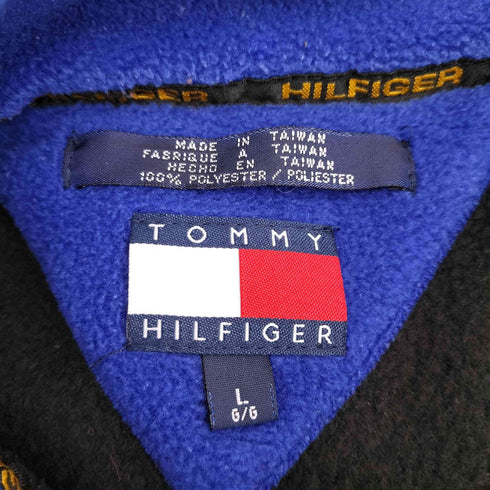 トミーヒルフィガー TOMMY HILFIGER ハーフジップ フリース プルオーバー メンズ JPN:L