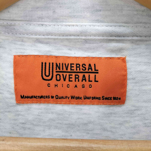 ユニバーサルオーバーオール UNIVERSAL OVERALL リラックスフィット 刺繍 ポンチロングスリーブTシャツ メンズ JPN:M