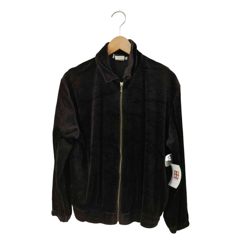 テディ teddi ベロア ジップアップジャケット メンズ import:M