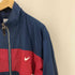 ナイキ NIKE 90s 裏地メッシュ ロゴ刺繍 ジップアップジャケット メンズ import:M