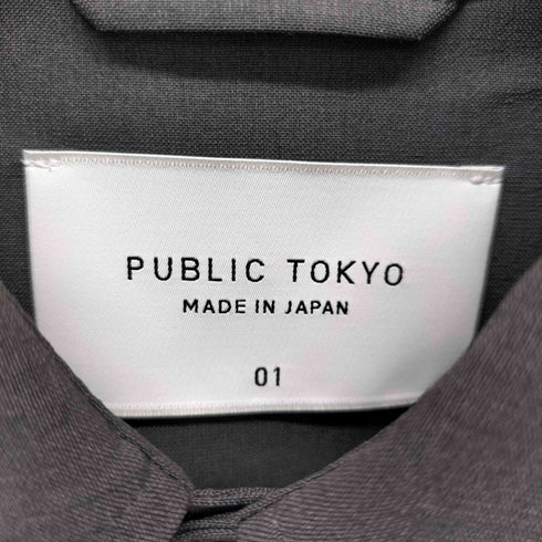 パブリックトウキョウ PUBLIC TOKYO コンフォートリラックスシャツ メンズ JPN:1