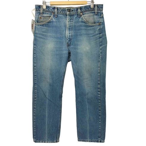リーバイス Levis 80S 89年製 USA製 20505 パッチ無し オレンジタブ ボタン裏513 ジップフライ デニム パンツ メンズ W36 L30