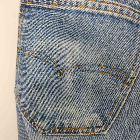 リーバイス Levis 80S 89年製 USA製 20505 パッチ無し オレンジタブ ボタン裏513 ジップフライ デニム パンツ メンズ W36 L30