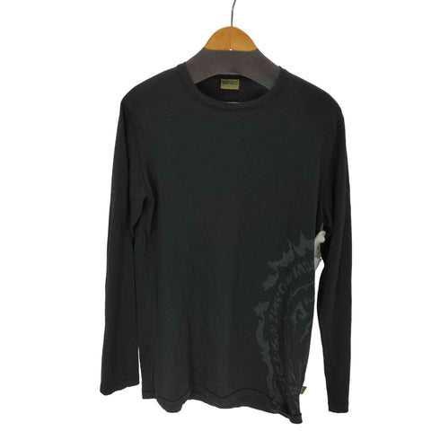 ケンゾーオム KENZO HOMME ウール100% プリントデザインニット メンズ