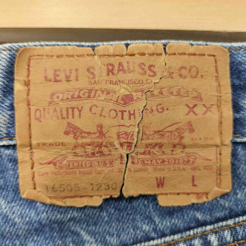 リーバイス Levis 80S USA製 16505 ボタン裏532 ジップフライ デニム パンツ メンズ