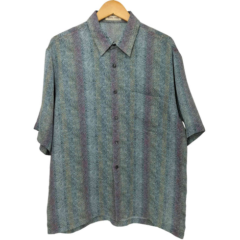white river ストライプデザイン S/S シャツ メンズ L