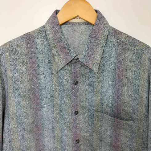 white river ストライプデザイン S/S シャツ メンズ L