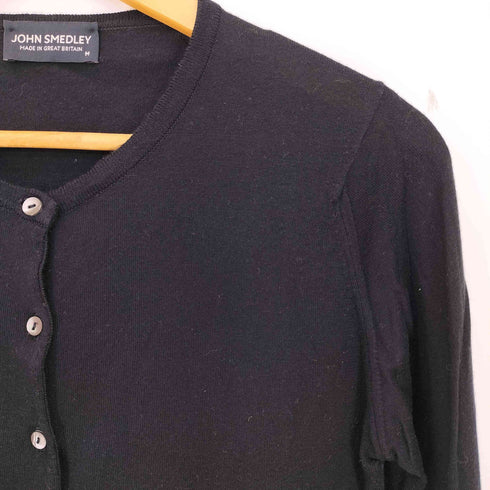 ジョンスメドレー JOHN SMEDLEY コットン ツ ートンライン カーディガン レディース JPN:M