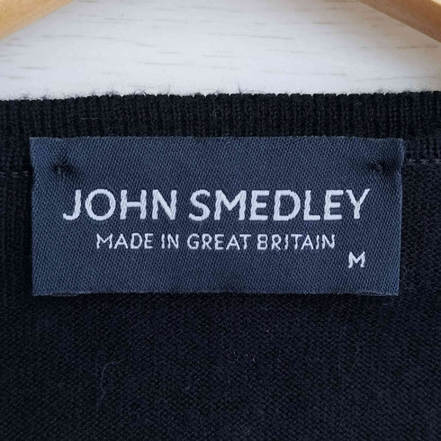 ジョンスメドレー JOHN SMEDLEY コットン ツ ートンライン カーディガン レディース JPN:M
