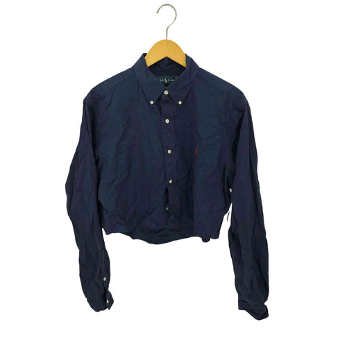 ラルフローレン RALPH LAUREN CLASSIC FIT クロップド ボタンダウンシャツ レディース L
