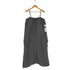 ザラ ZARA ナイロン フロントジップ キャミソール ミディワンピース レディース import:M