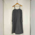 ザラ ZARA ナイロン フロントジップ キャミソール ミディワンピース レディース import:M