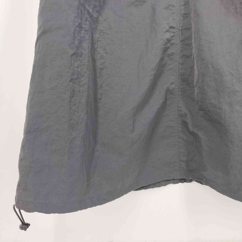 ザラ ZARA ナイロン フロントジップ キャミソール ミディワンピース レディース import:M