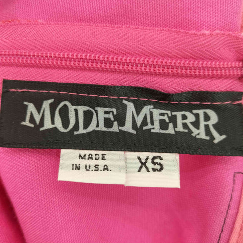 mode merr デザインプリント ベアトップ レディース XS
