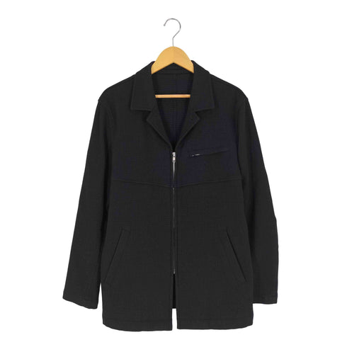 コムデギャルソンオム COMME des GARCONS HOMME 00s 田中オム ウール混 ジップアップテーラードジャケット メンズ JPN:M