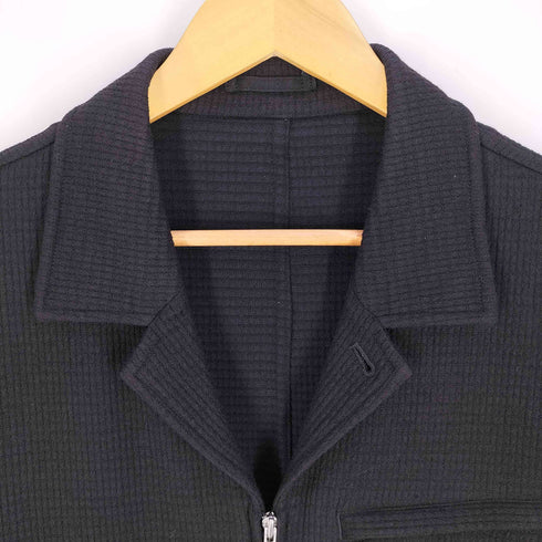 コムデギャルソンオム COMME des GARCONS HOMME 00s 田中オム ウール混 ジップアップテーラードジャケット メンズ JPN:M