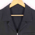 コムデギャルソンオム COMME des GARCONS HOMME 00s 田中オム ウール混 ジップアップテーラードジャケット メンズ JPN:M