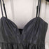 ザラ ZARA フェイクレザー キャミワンピース レディース import:S