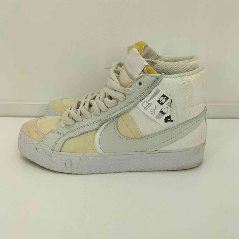 ナイキ NIKE SB Blazer Mid Warning Label Summit White メンズ JPN:25