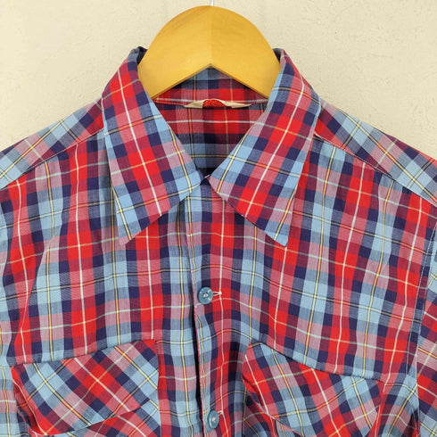 ピルグリム PILGRIM 50s チェックオープンカラーシャツ メンズ import:M