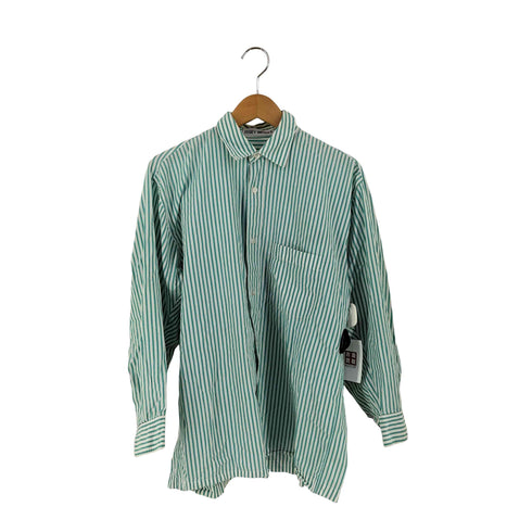 イッセイミヤケ ISSEY MIYAKE 90s 銀タグ ストライプ レギュラーカラーシャツ メンズ JPN:M