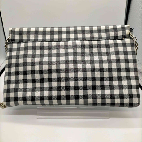 ゲス GUESS ギンガムチェック チェーン ショルダー バッグ レディース