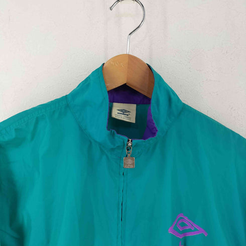 アンブロ UMBRO 80-90s 小文字タグ ハイネック ナイロンジャケット レディース YOUTH-XL