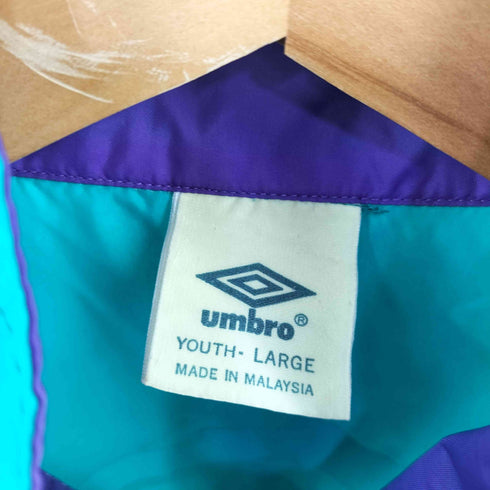 アンブロ UMBRO 80-90s 小文字タグ ハイネック ナイロンジャケット レディース YOUTH-XL