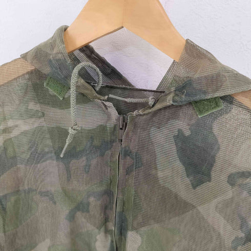 HUNTING CLOTHES カモ柄 メッシュ ジップアップ パーカー メンズ