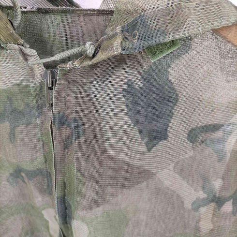 HUNTING CLOTHES カモ柄 メッシュ ジップアップ パーカー メンズ