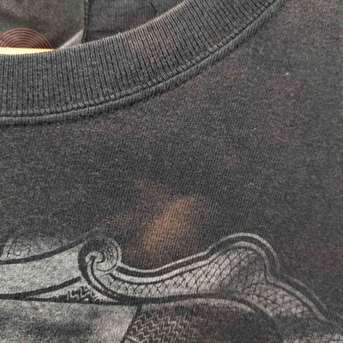 SHOOTボディ BLACK ICE TOUR 悪魔の氷 ハードロックバンド ツアーTシャツ メンズ import:M