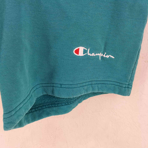 チャンピオン Champion 90s USA製 ロゴ刺繍 スウェット ショーツ ショートパンツ レディース L