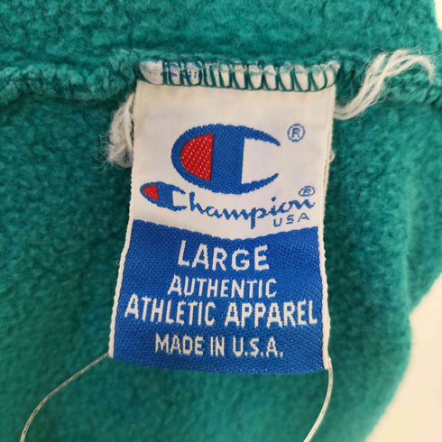 チャンピオン Champion 90s USA製 ロゴ刺繍 スウェット ショーツ ショートパンツ レディース L