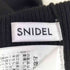 スナイデル snidel 23AW Sustainaチュールボリュームフリルニットプルオーバー レディース ONE SIZE
