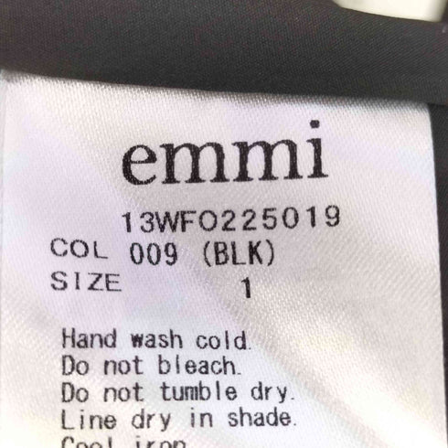 エミ emmi ハイネックボリューム割線ワンピース レディース JPN:1