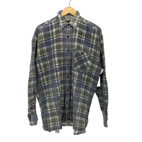 MAYNE タータン チェック プリント ネル シャツ プリネル メンズ import:M