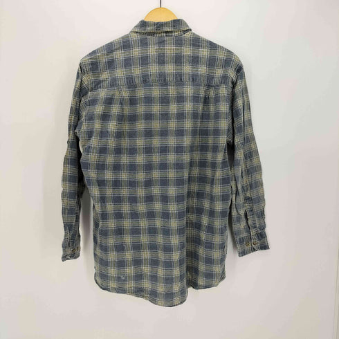 WORKER PROFI COMPANY チェック プリント ネル シャツ プリネル メンズ import:M
