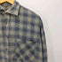 WORKER PROFI COMPANY チェック プリント ネル シャツ プリネル メンズ import:M