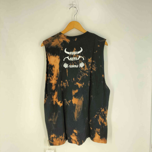 LE CERDO ESBELTO THE SLIMY PIG プリント クルーネック ノースリーブ Tシャツ メンズ X GRANDE