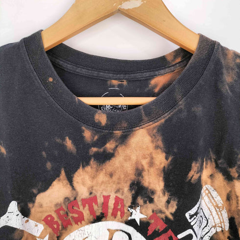 LE CERDO ESBELTO THE SLIMY PIG プリント クルーネック ノースリーブ Tシャツ メンズ X GRANDE