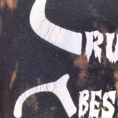 LE CERDO ESBELTO THE SLIMY PIG プリント クルーネック ノースリーブ Tシャツ メンズ X GRANDE