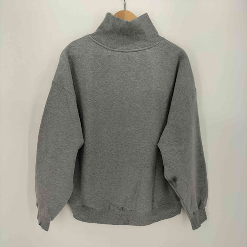 ルーカ RVCA ムラサキスポーツ 別注 カレッジ ロゴ タートル ネック オーバーサイズ スウェット レディース import:L