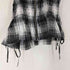 メゾンスペシャル MAISON SPECIAL CHECKED SHIRRING BUSTIER レディース FREE
