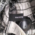 メゾンスペシャル MAISON SPECIAL CHECKED SHIRRING BUSTIER レディース FREE